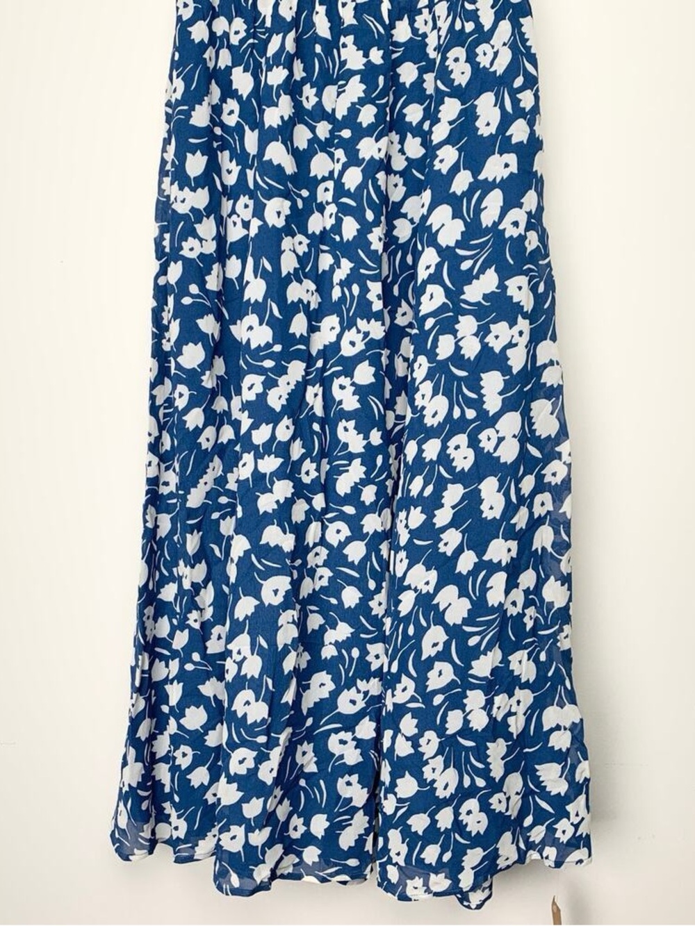 NWD Reformation Alisa Midi Dress in Blue Floral - Size 0 - Picture 7 of 10
